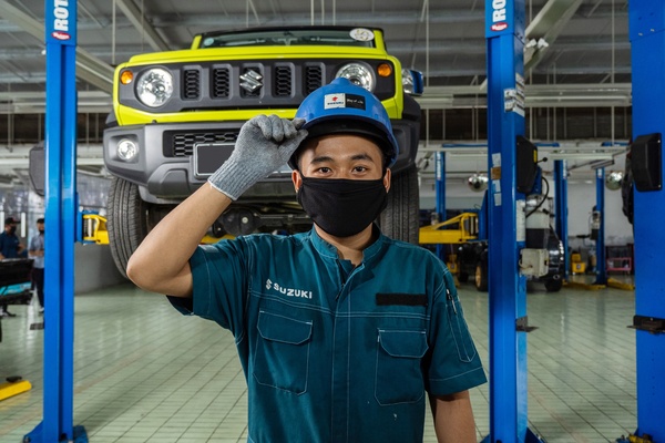 Suzuki hadirkan program Bengkel Siaga Suzuki sepanjang jalur mudik. 